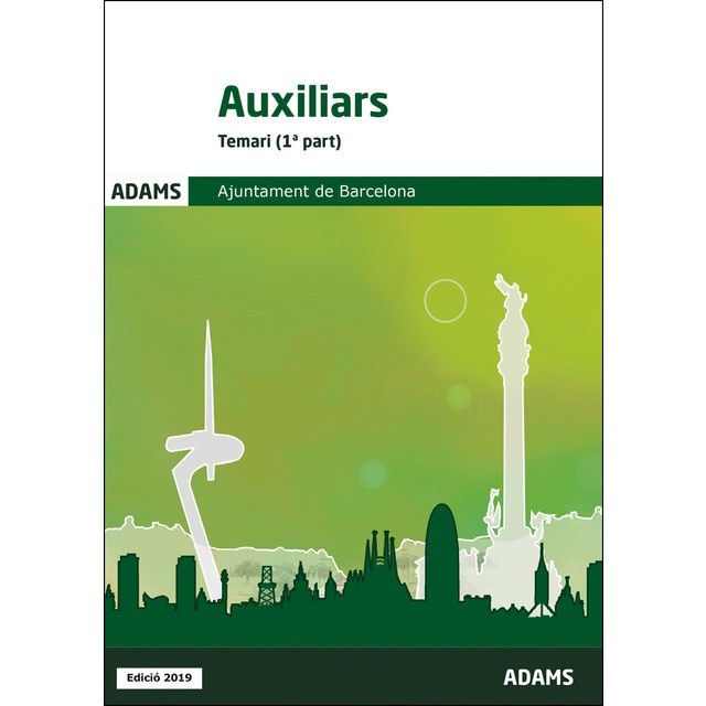 Temari auxiliars ajuntament de barcelona (Tapa blanda)