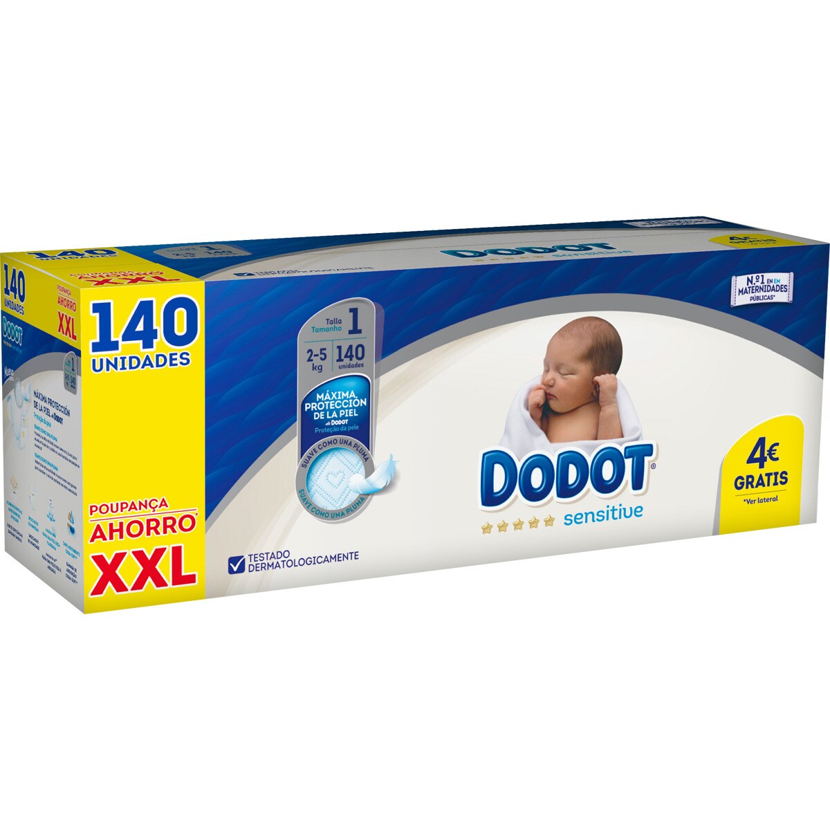 pañales dodot sensitive talla 2 hipercor
