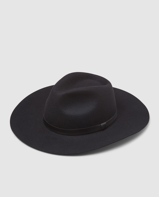 black wool hat womens