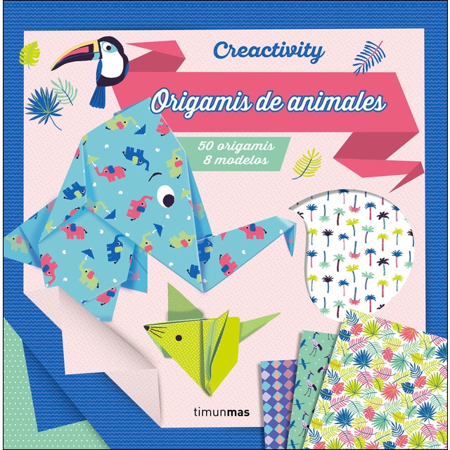 Creactivity. Origamis de animales: 50 origamis 8 modelos