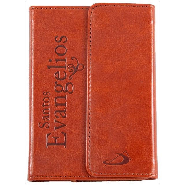 Los santos evangelios: Modelo bolsillo edición piel (Tapa blanda)