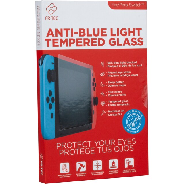 Protector Cristal Templado Anti Luz para Nintendo Switch