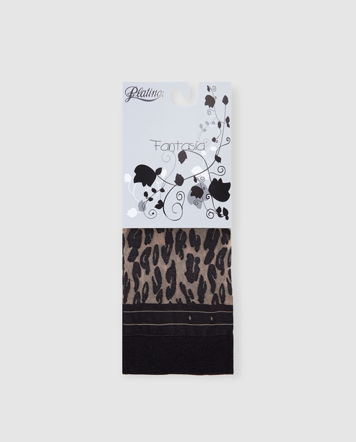 Platino - Minimedia De Mujer Fantasía Gala 20 Deniers