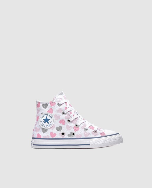 converse heart print