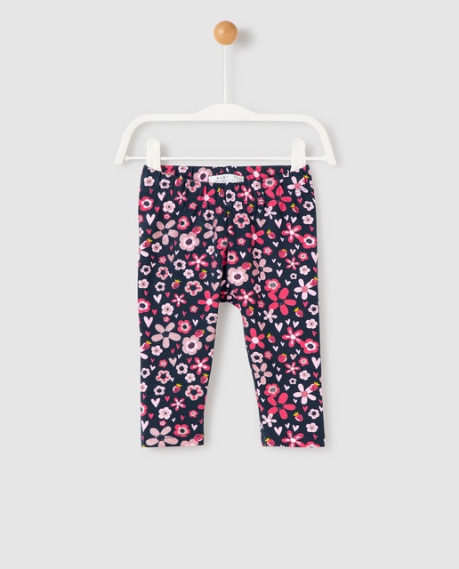 navy blue baby leggings