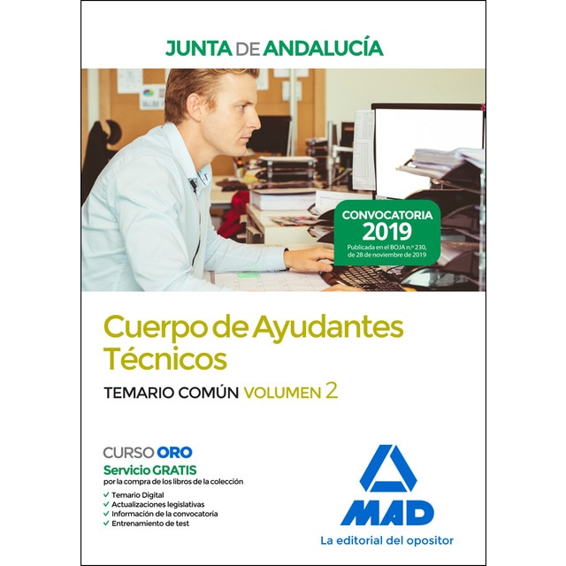 Cuerpo de ayudantes técnicos de la junta de andaLucía. Temario común volumen 2