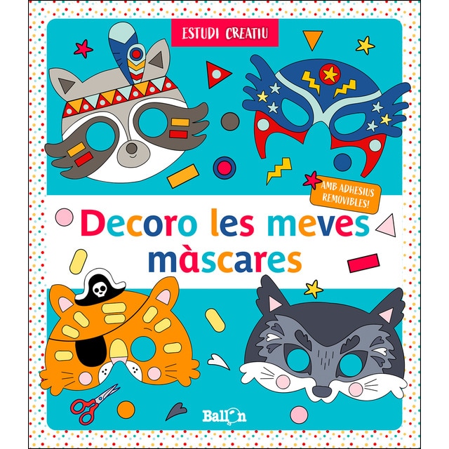 Decoro les meves màscares - blau (Tapa blanda)