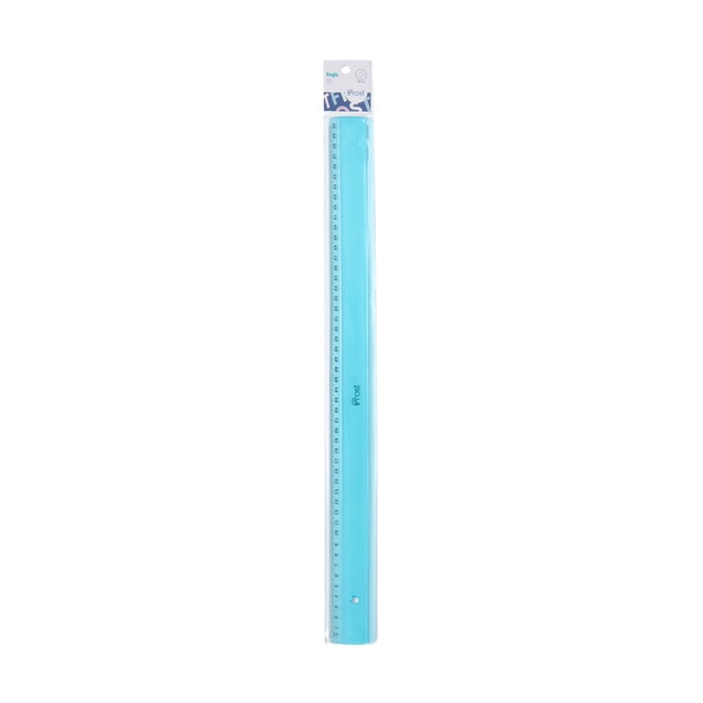 Regla 50 cm Frost Azul