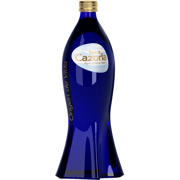 Siluette agua mineral natural botella 75 cl de cristal