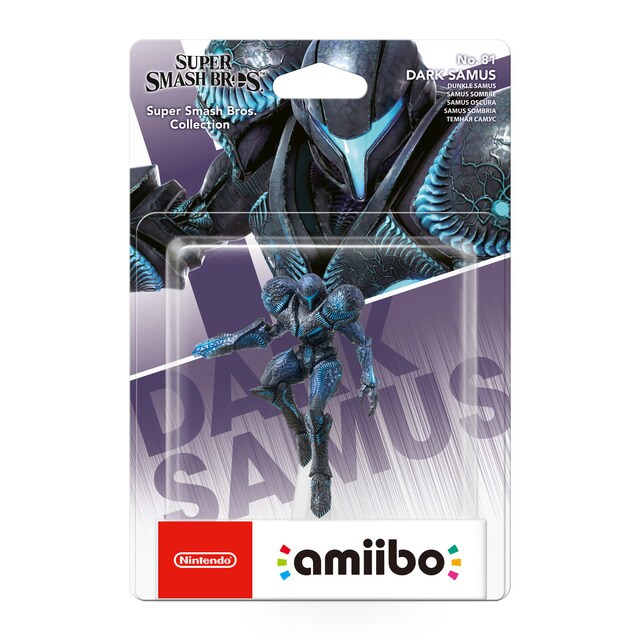Figura Amiibo Samus Oscura