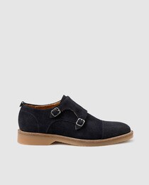 derbies homme bleu marine