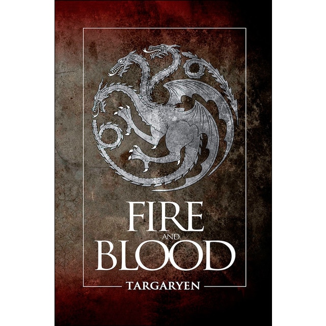 Game of thrones - fire and blood (notebook) (Tapa dura)