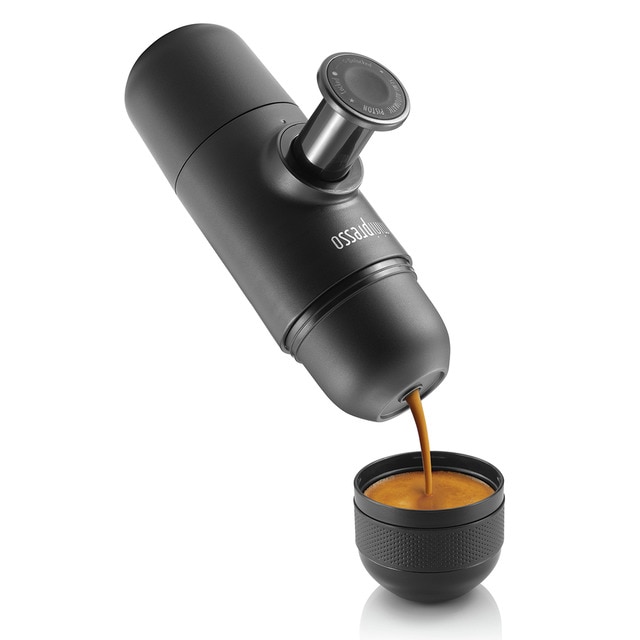 Cafetera Portátil Minipresso GR Wacaco Espresso Portable Negro.