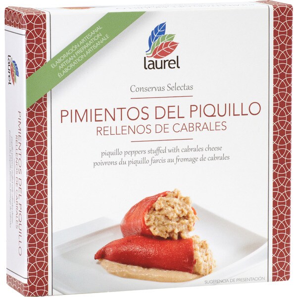piquillo peppers stuffed with cabrales cheese tin 280 g