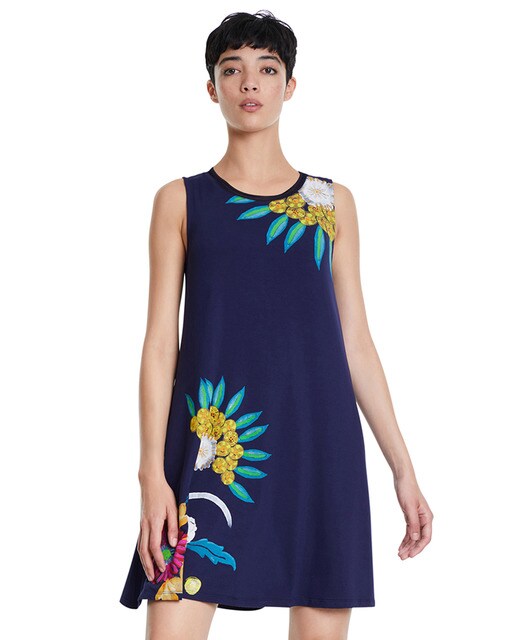 Vestidos Desigual Mujer · Moda · El Corte Inglés Desigual sin mangas Arlen Floral y Lunares Blusa Prenda para