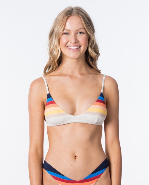 Top de bikini Rip Surf Revival estampado rayas · Rip Curl · Moda · El