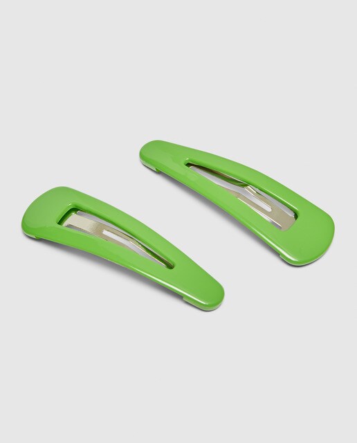 Pack de horquillas básicas Siena en verde · Siena · Moda · El ...