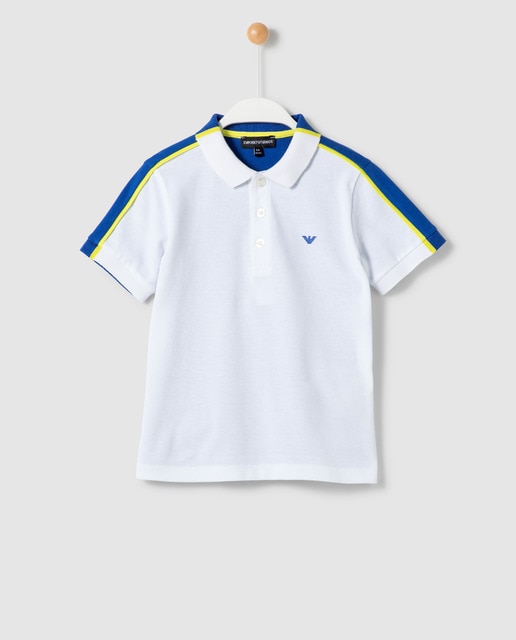 two tone polo shirt