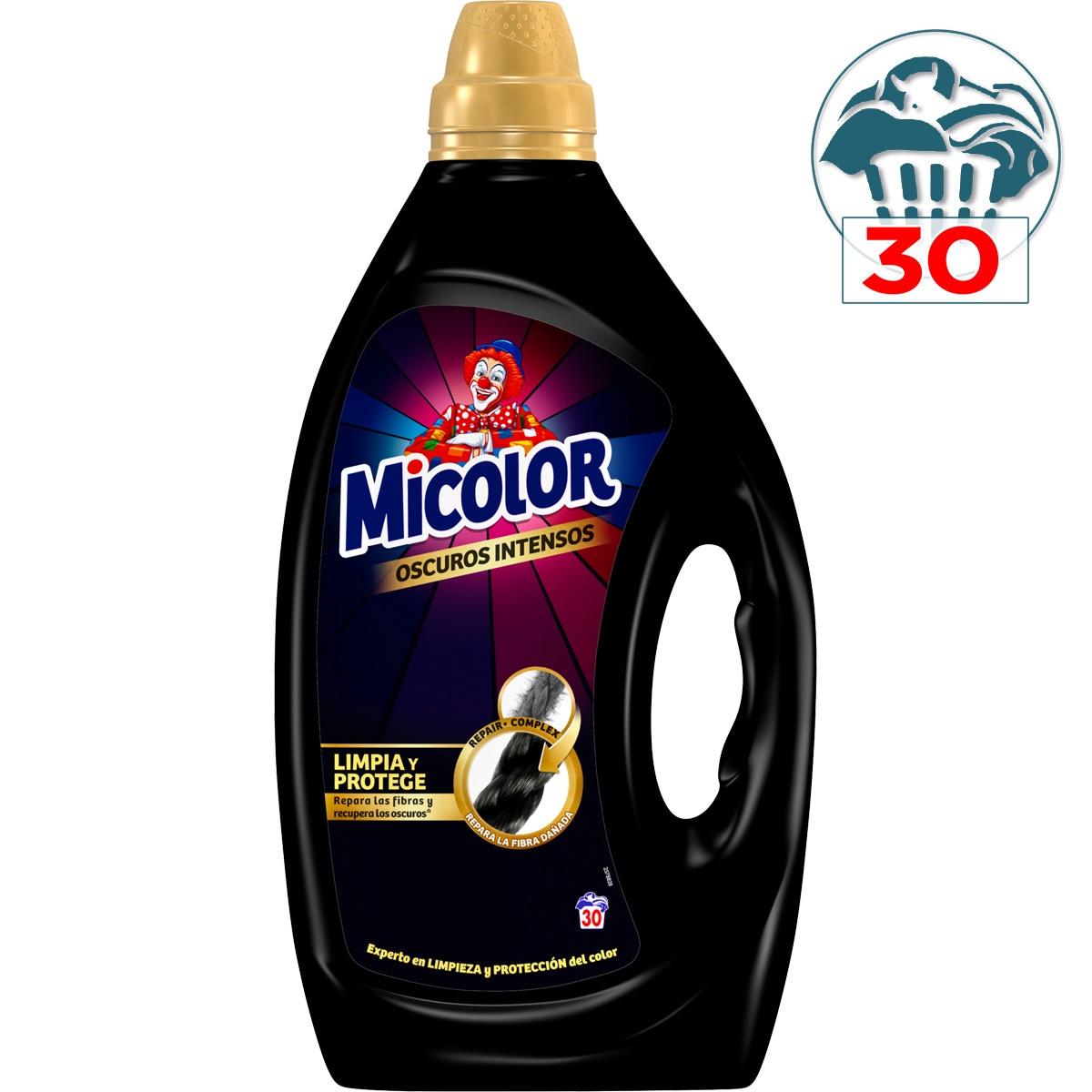 Buy very dark colours washing machine liquid gel detergent bottle 30
