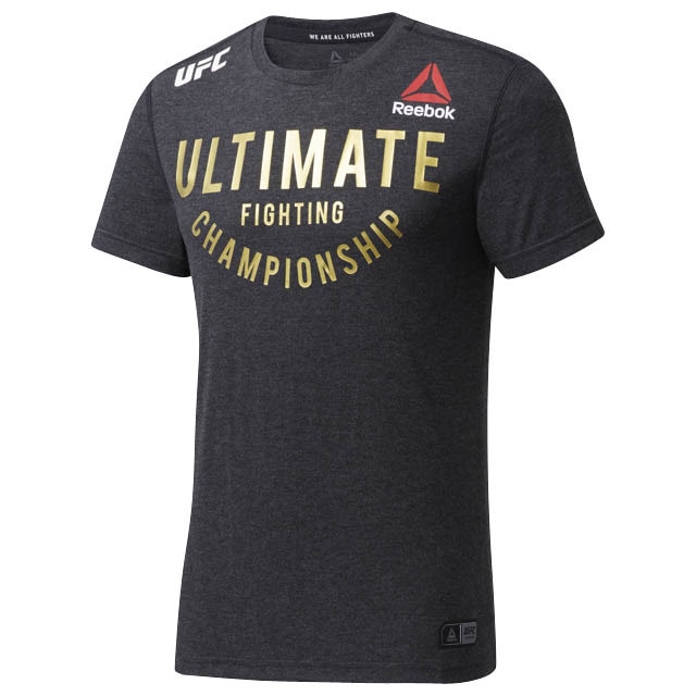 camiseta reebok ufc hombre rosas