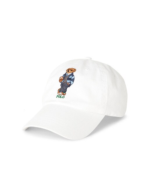 polo white hat