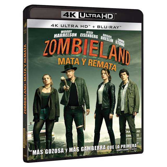 Zombieland 2: Mata y remata (4K Ultra HD + Blu-Ray).