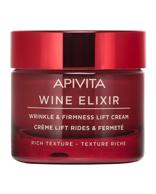 Crema de día Wine Elixir Rica 50 ml Apivita