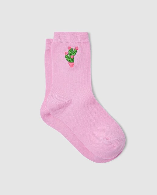 ladies pink socks