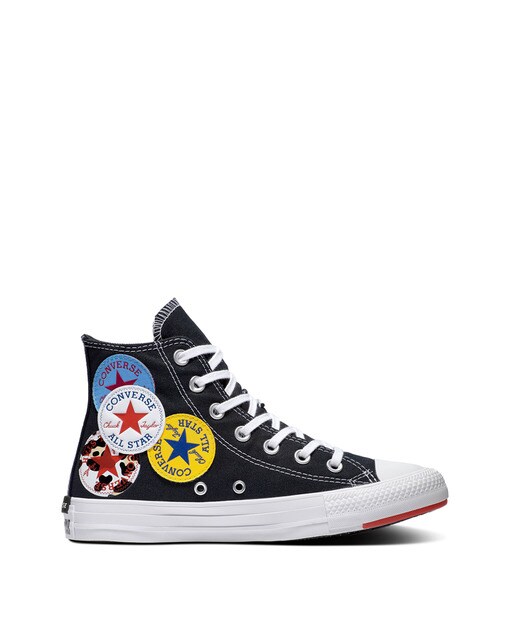zapatillas casual unisex de lona logo play alta converse zapatillas casual unisex de lona logo play alta converse