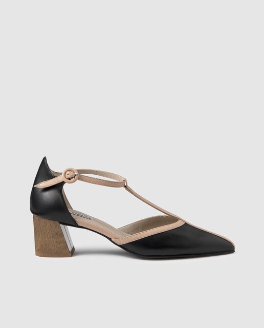 soft leather court shoes