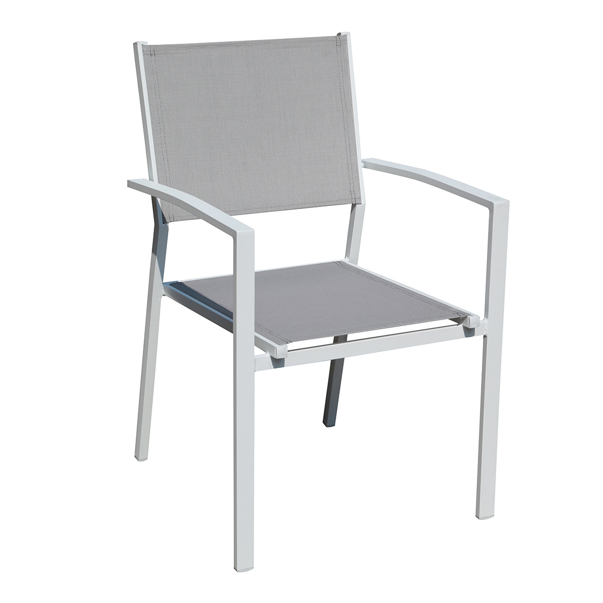 Imagen 0 de Sillón de comedor de aluminio apilable New Florida Basics El Corte Inglés