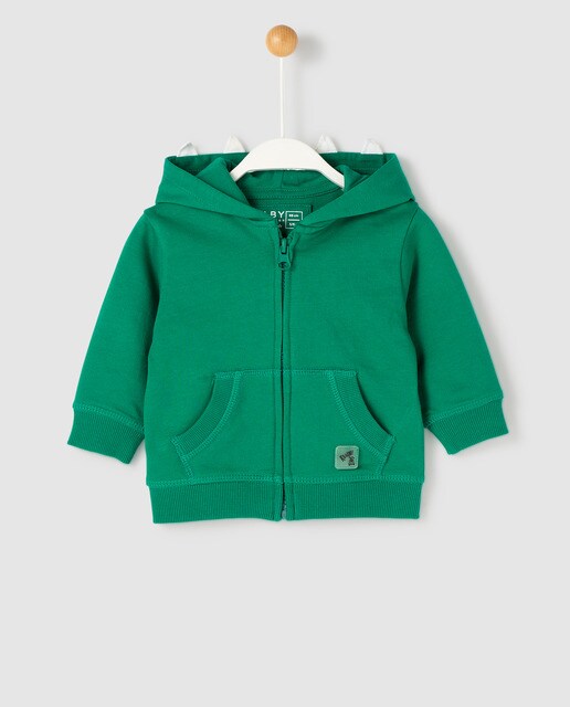 sudadera verde niño