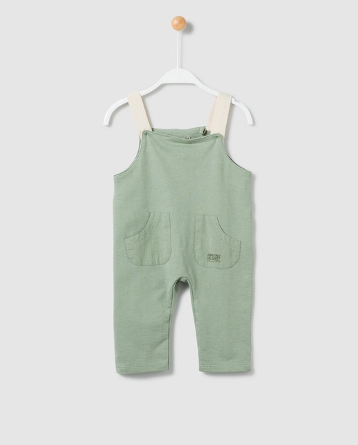 khaki green dungarees