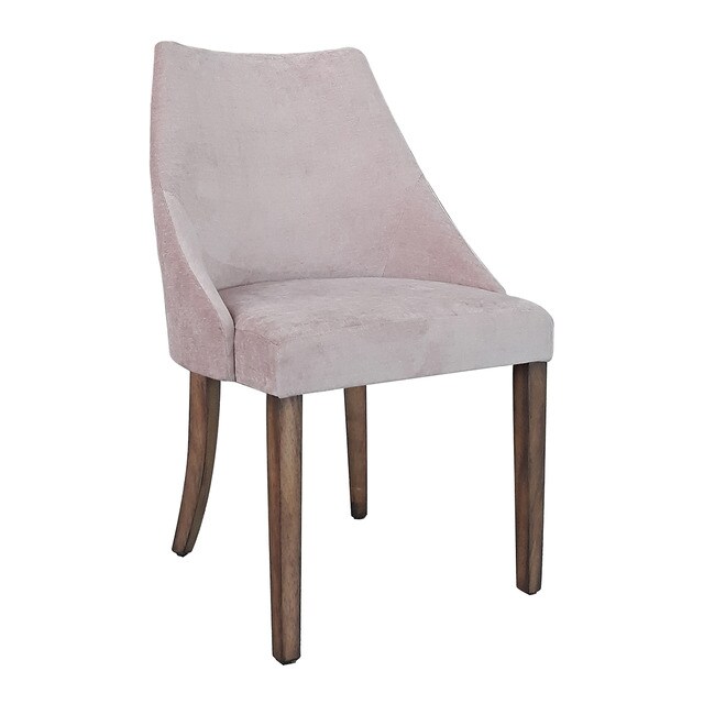 Silla de comedor tapizada con efecto terciopelo Dona El Corte Inglés