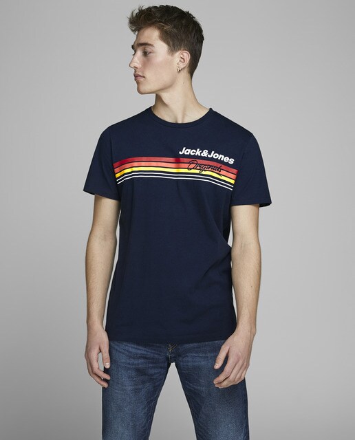 camisetas jack jones el corte ingles
