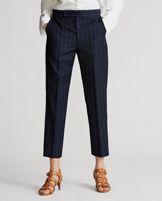 ralph lauren pinstripe pants