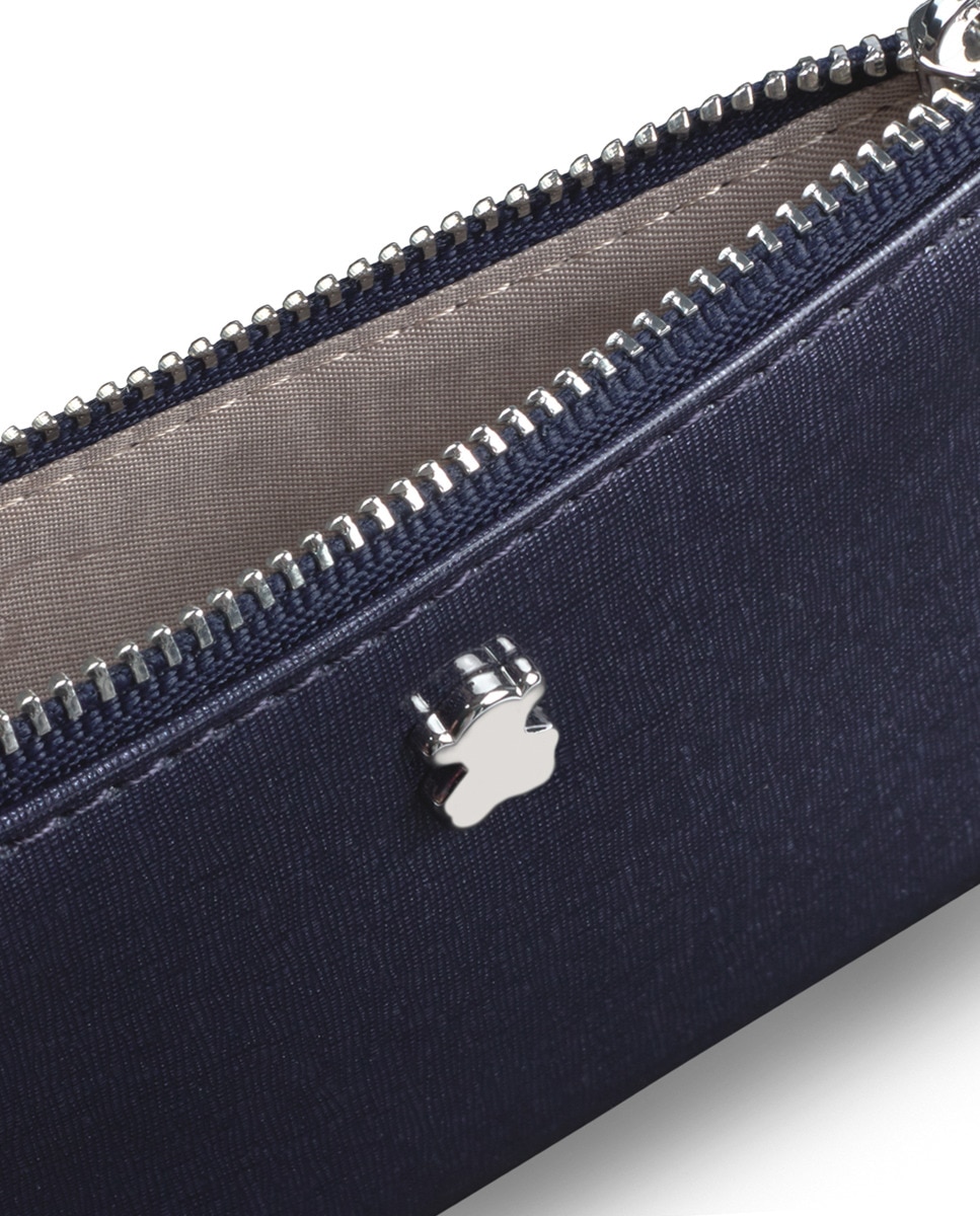 Monedero de mujer Tous Dorp en azul marino con tarjeteros · Tous · Moda