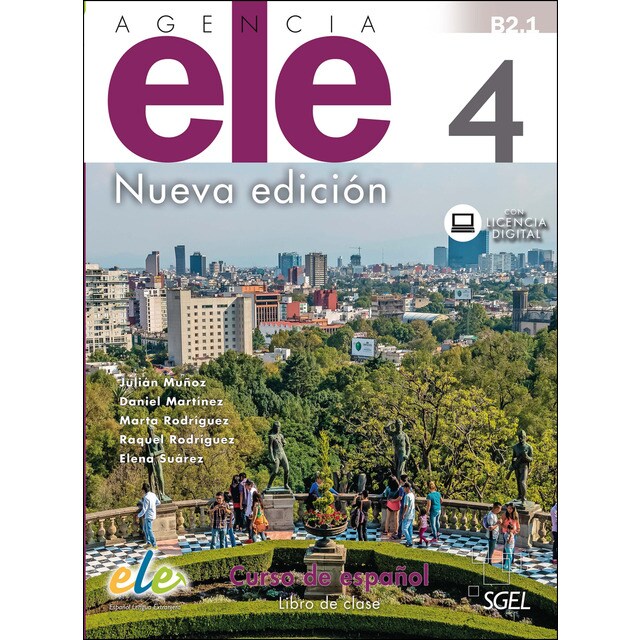 Agencia ELE 4 libro de clase (Tapa blanda)