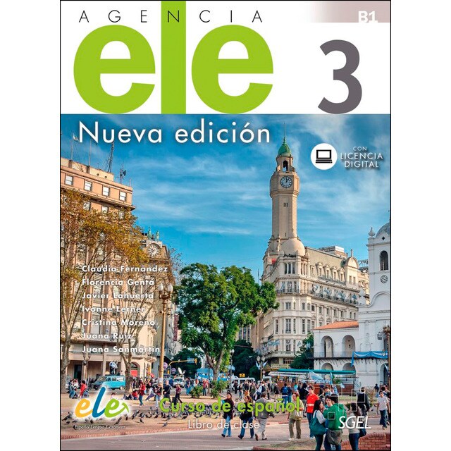 Agencia ELE 3 libro de clase (Tapa blanda)