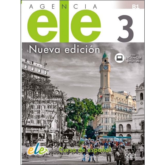 Agencia ELE 3 libro de ejercicios. Nueva edición. (Tapa blanda)