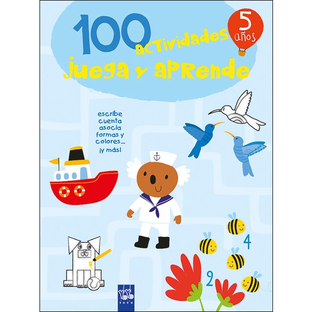 100 actividades juega y aprende 5 años (Tapa blanda)
