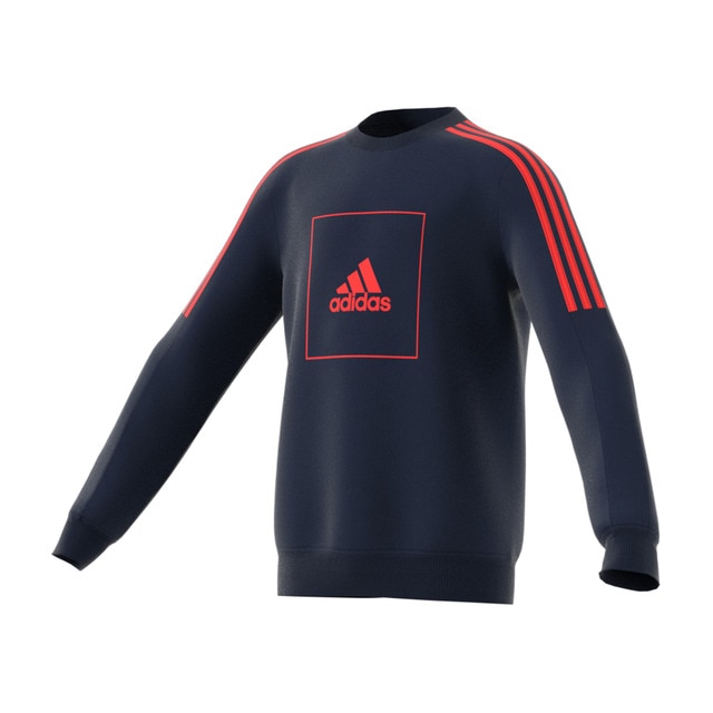 adidas relaxed logo sweatshirt