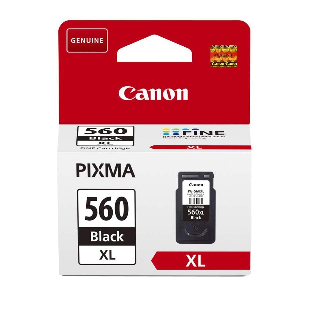 canon cartucho de tinta original canon pg-560 xl negro 3713c001 la tienda en casa