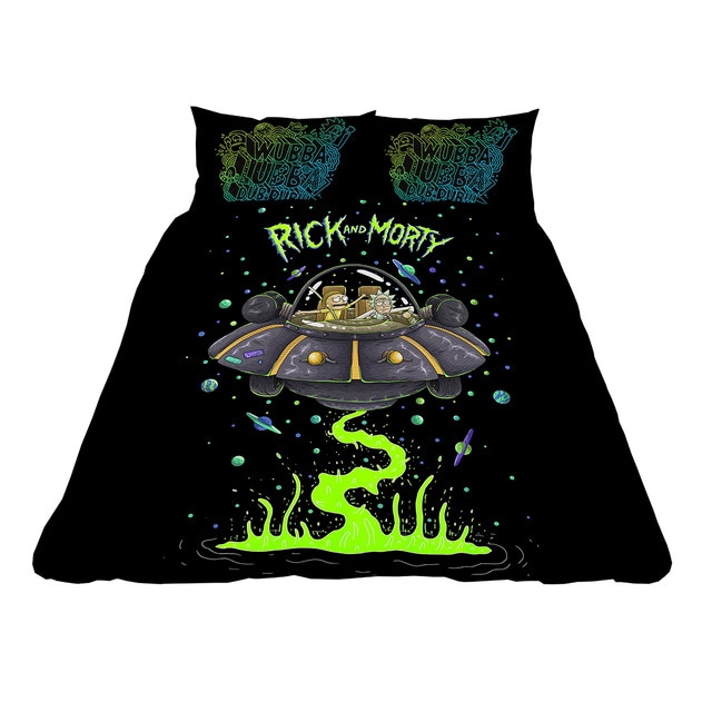 Edredón Rick & Morty Nave Espacial