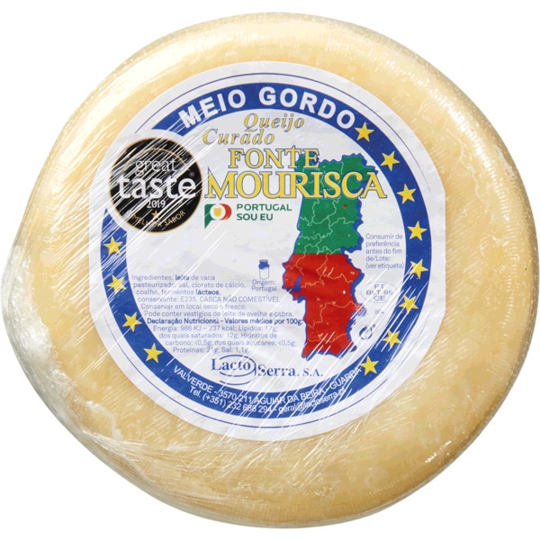 Queijo de Vaca Meio Gordo unidade 550 g