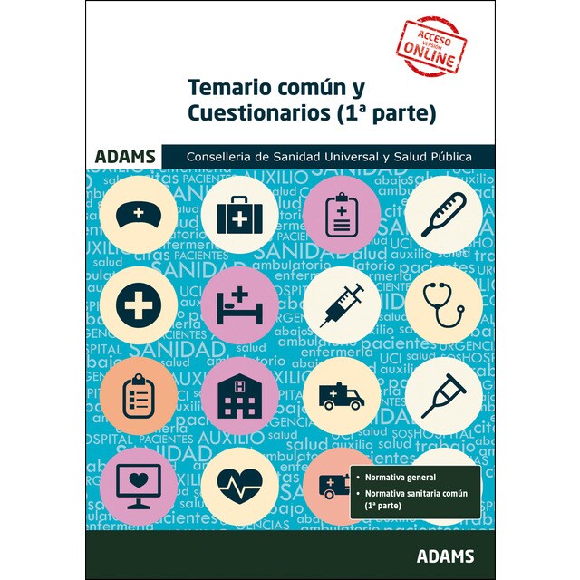 Temario común y cuestionarios conselleria de sanidad universal y salud pública