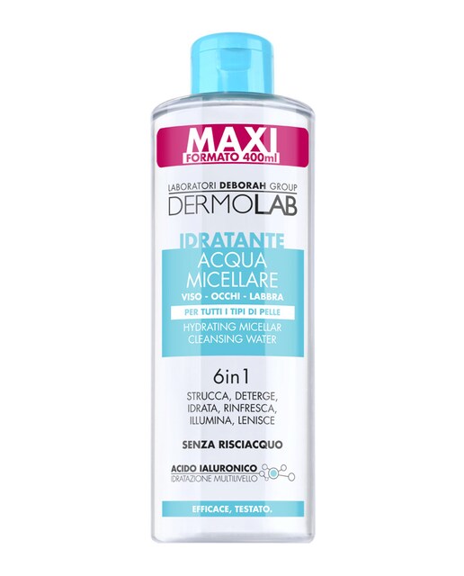 Dermolab – Agua micelar hidratante 6 en 1 Dermolab.