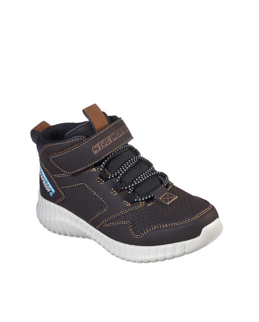 boys brown skechers