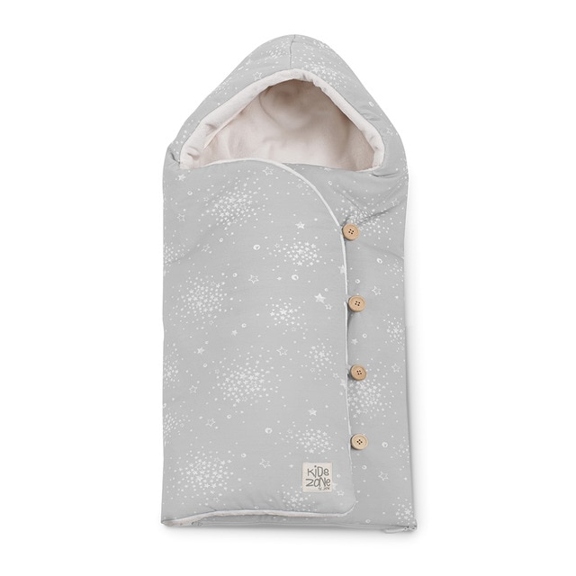 Saco/Arrullo universal Jané Mims con arnés y capucha integrada para Capazo y Silla de auto Portabebé Grupo 0 gris