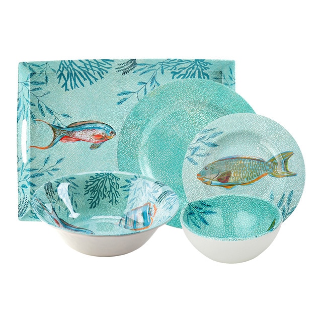 Vajilla en melamina por piezas Peces El Corte Inglés